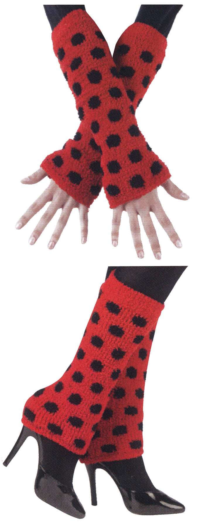 Fuzzy Arm/Leg Warmers