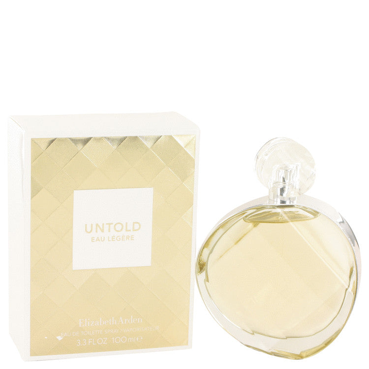 Untold Eau Legere by Elizabeth Arden Eau De Toilette Spray 3.3 oz for Women