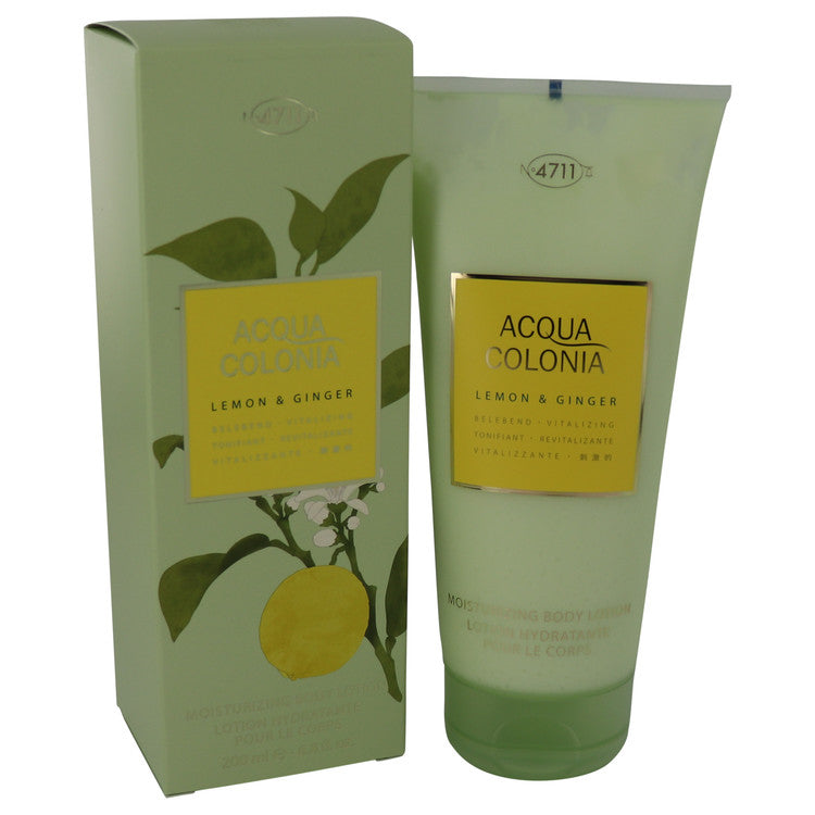 4711 ACQUA COLONIA Lemon & Ginger by Maurer & Wirtz Body Lotion 6.8 oz for Women