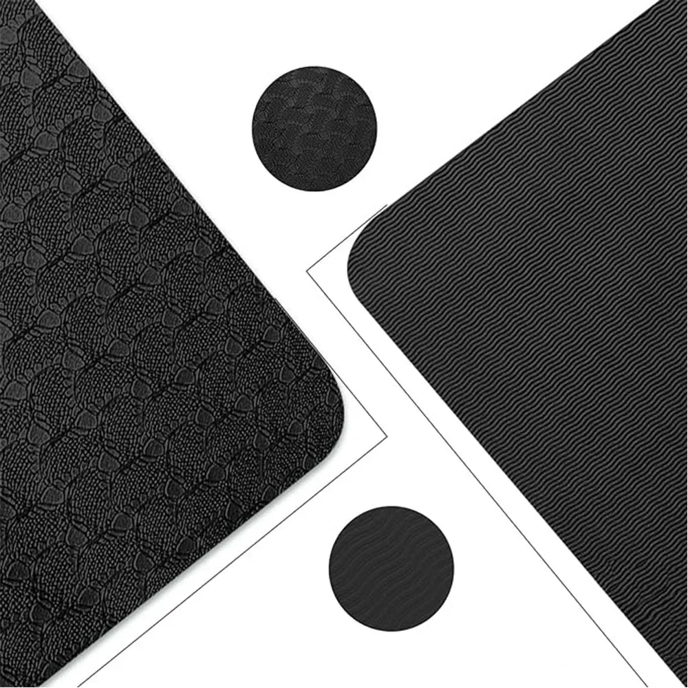 Foldable Non-Slip Travel Yoga Mat with Bag