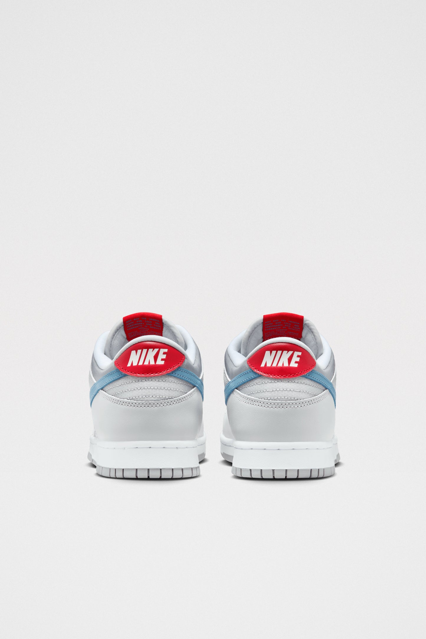 Nike Dunk Low QS Metallic Silver / Aegean Storm