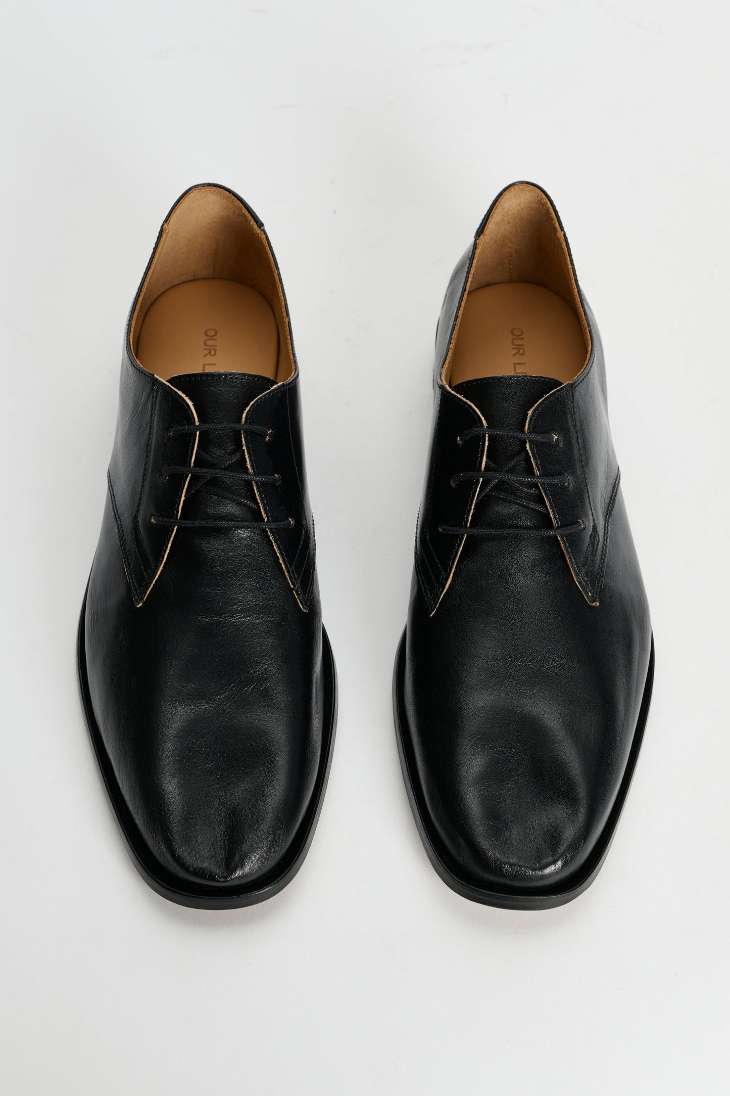 Our Legacy Collapsing Consultant Shoe True Dye Black Leather