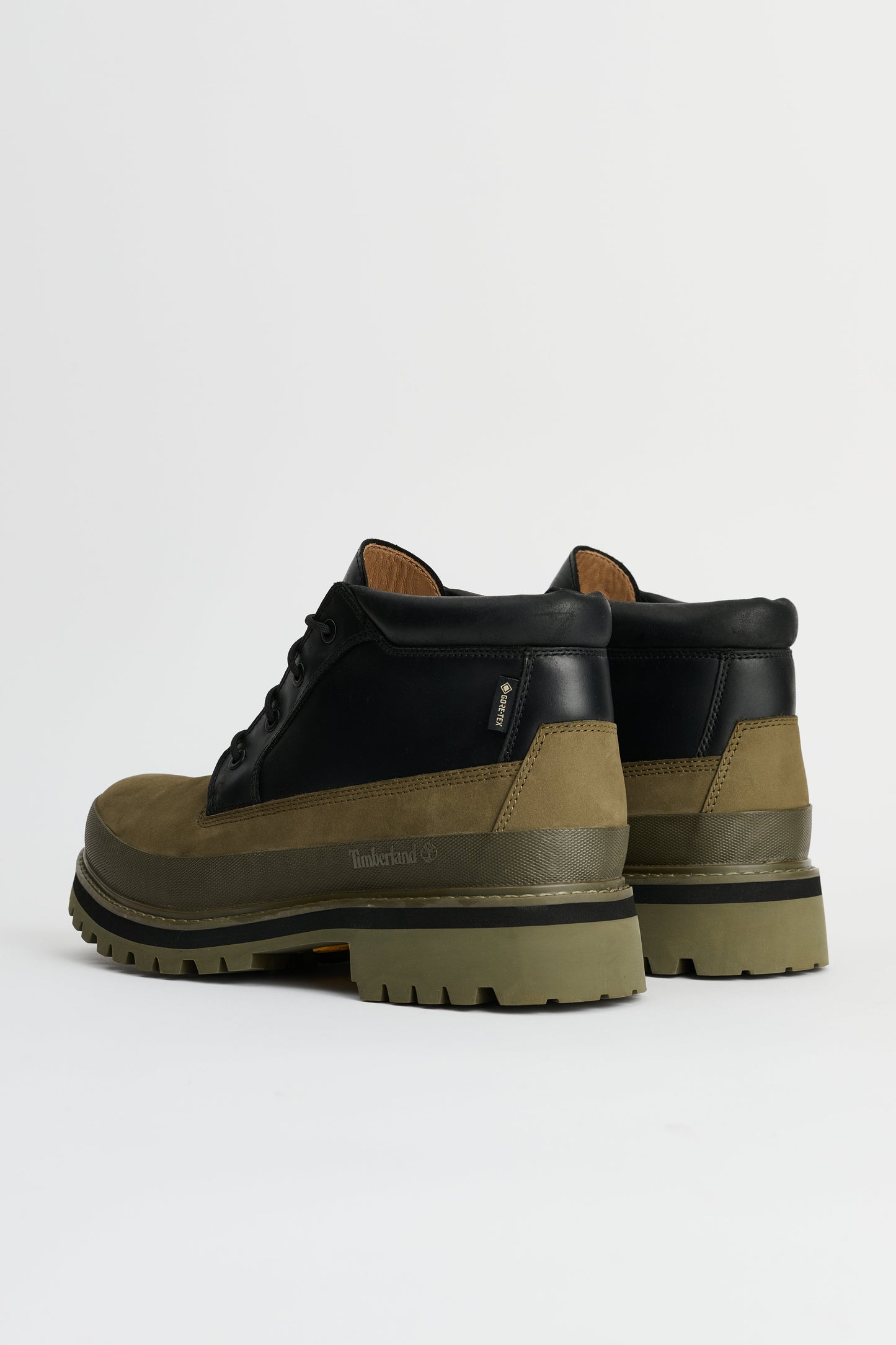 Timberland Premium Mid Lace Up GTX Chukka Boot Dark Green