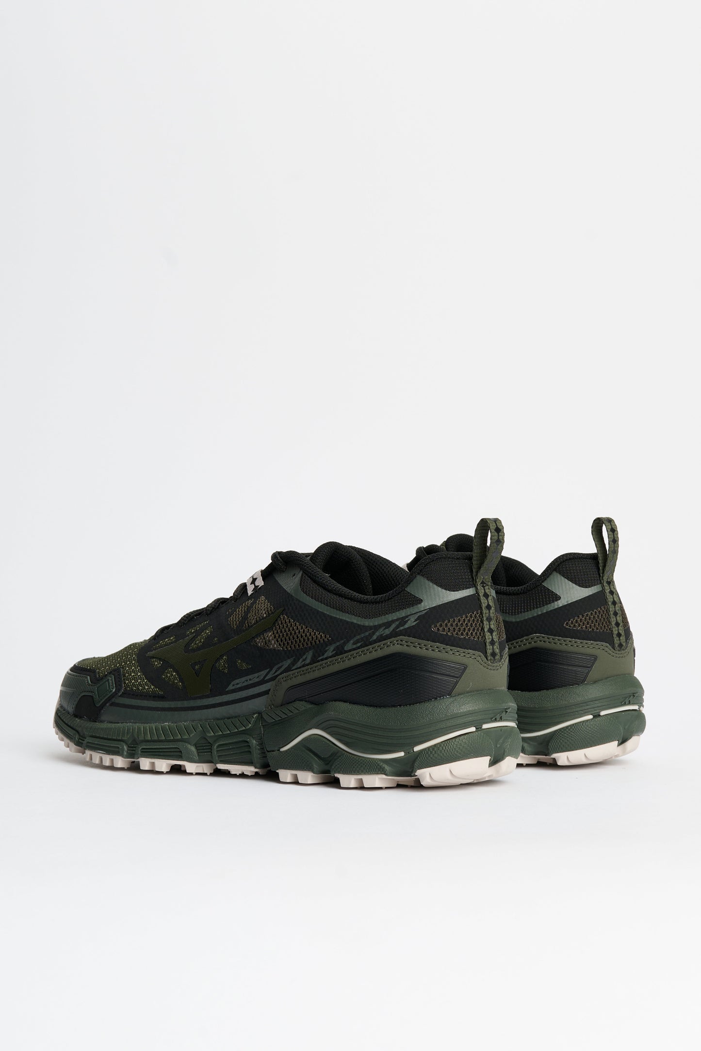 Mizuno Wave Daichi LS Forest Night / Black / Silver Birch