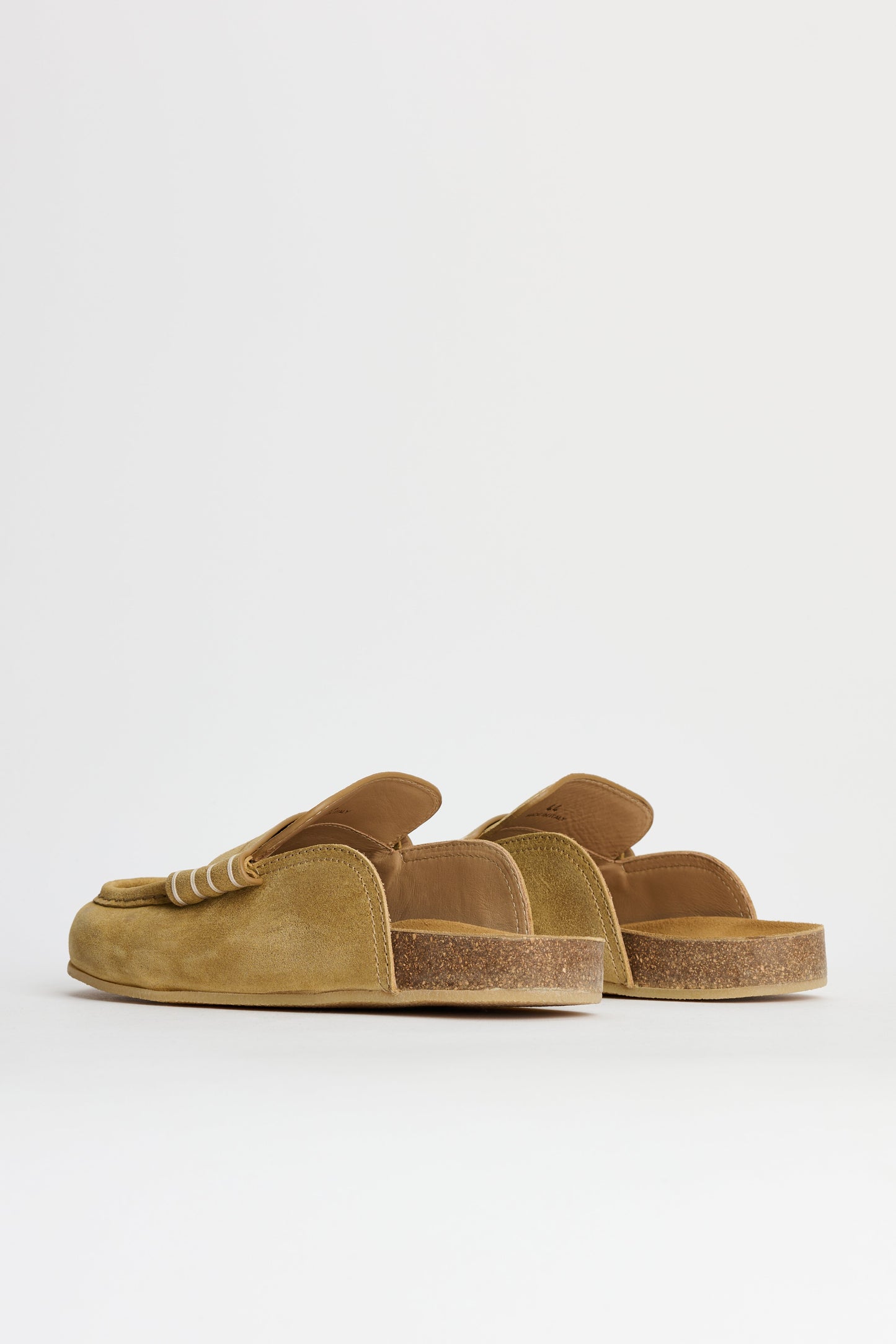 JW Anderson Stitch Loafer M Mustard
