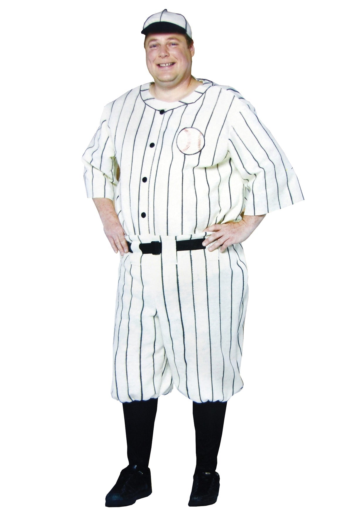 Men's Plus Size Old Tyme Baseball Player