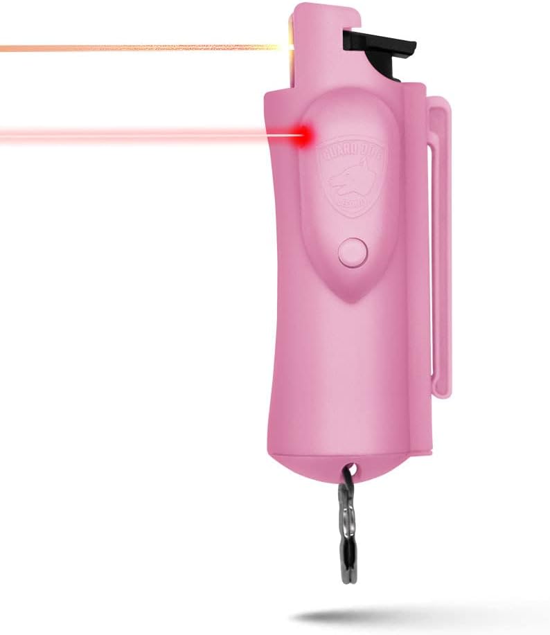 Guard Dog Security Accufire Keychain Pepper Spray with Laser Sight - TOPHATTER'S ARMORY DEALS