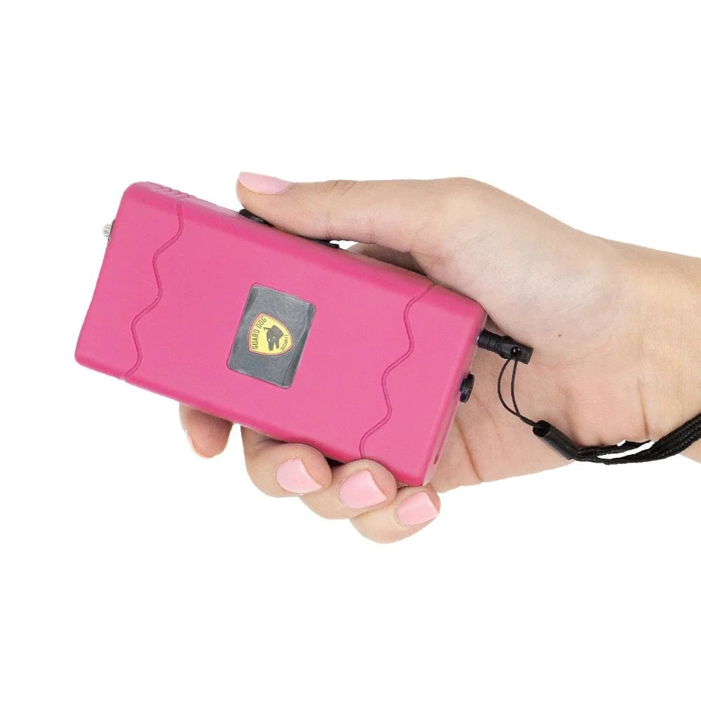 Guard Dog Pink Disabler 25 Million Volt Rechargeable Stun Gun Flashlight