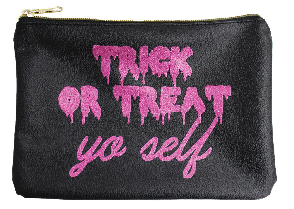 Makeup Bag Treat Yo Self""