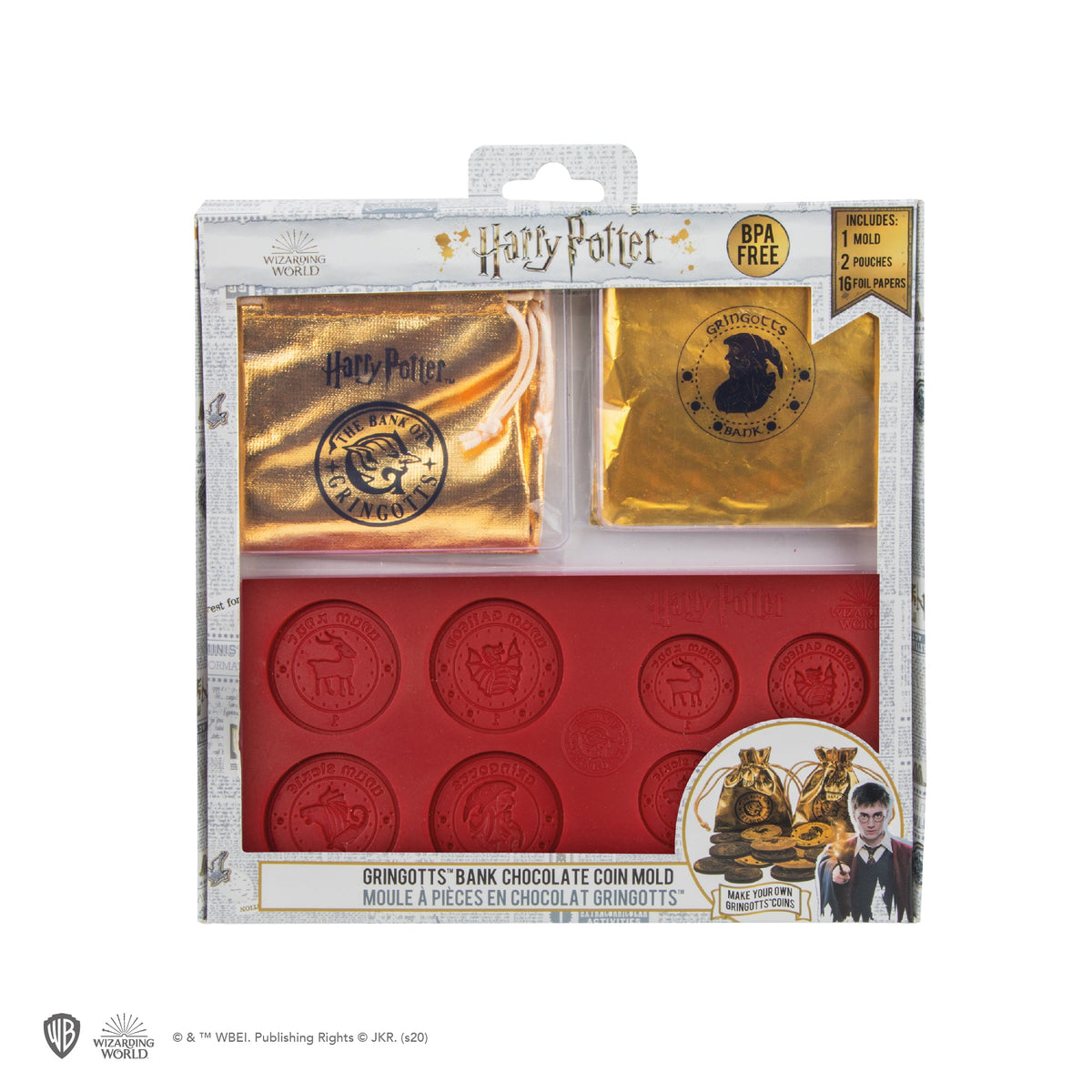 Harry Potter – Gringotts Bank Chocolate Coin Mould