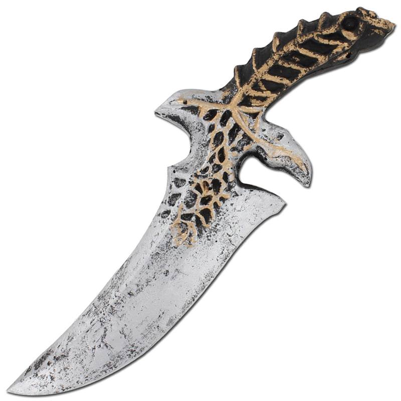 Guardian of the Waters of Avalon Silver Foam Cosplay Dagger