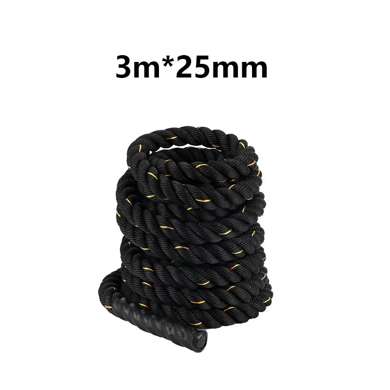 Power Training Battle Rope for Home Gym Workouts