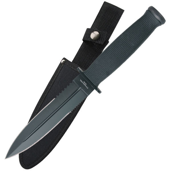 11.5" Fixed Blade Double Edge Dagger Boot Knife - TOPHATTER'S ARMORY DEALS