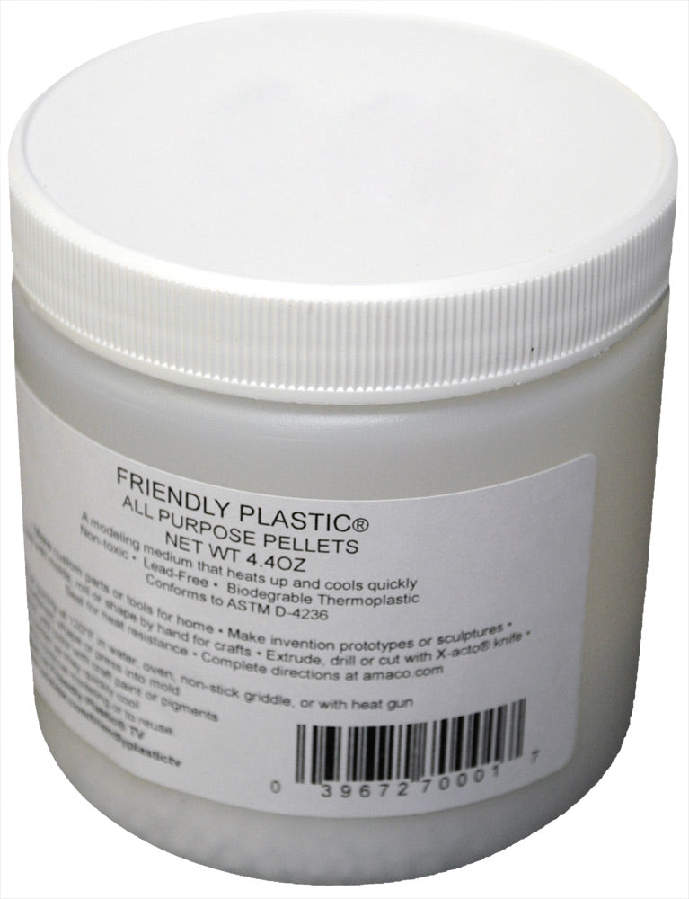 Friendly Plastic Jar