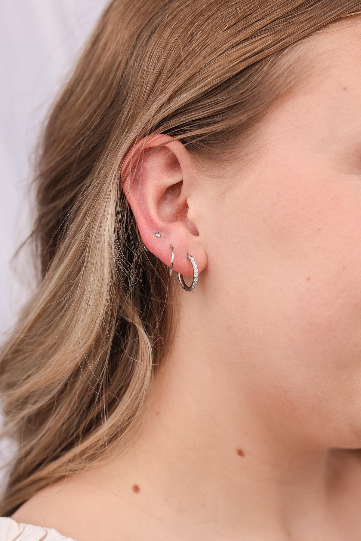 Crystal Flat Back Stud