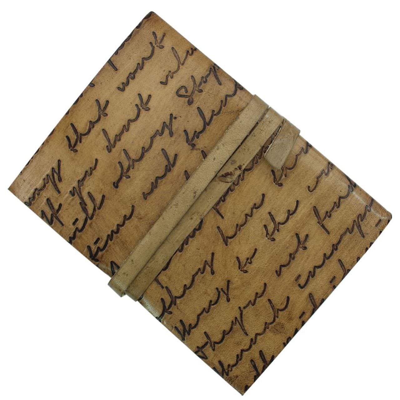 Words of Wisdom Handmade Leather Journal