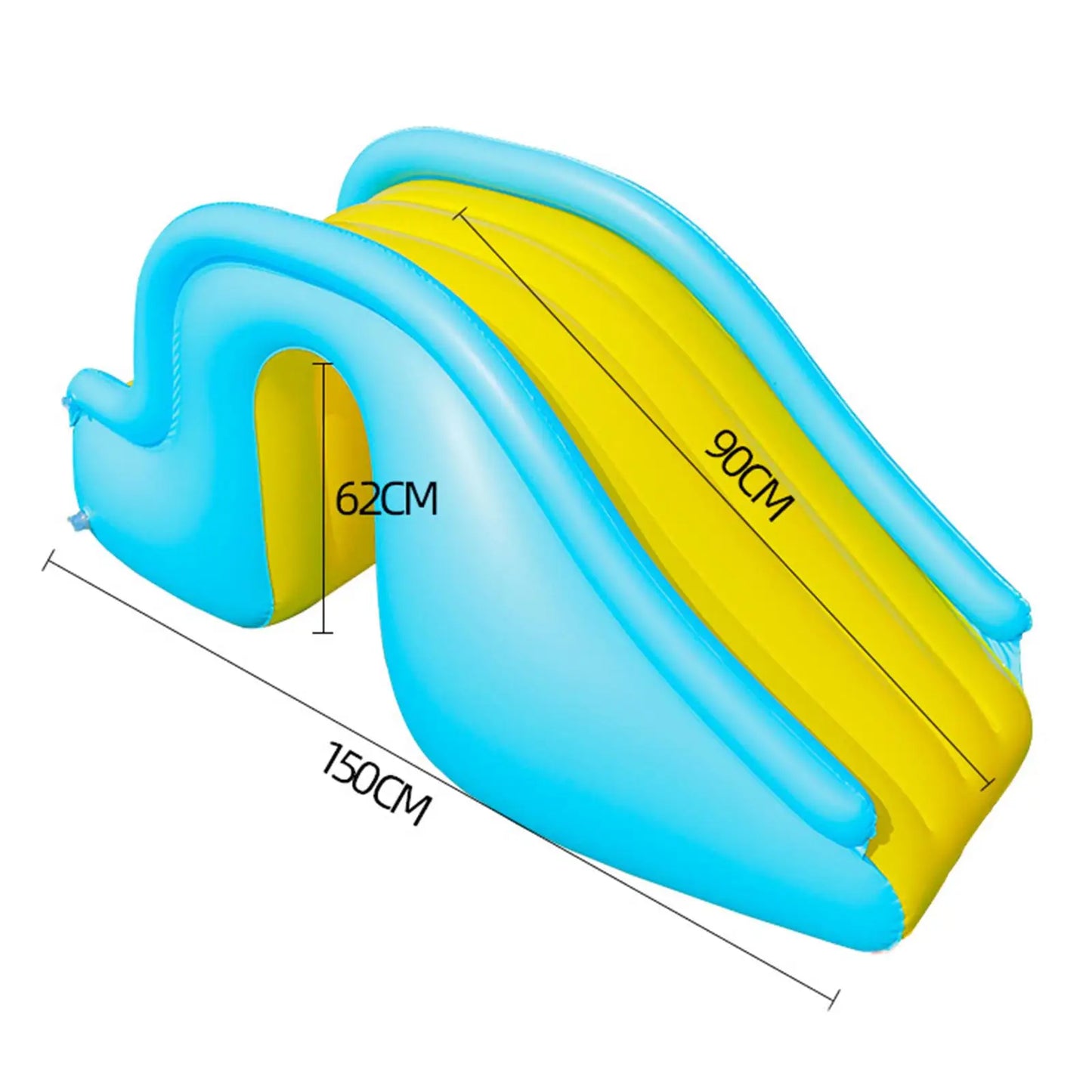Inflatable PVC Water Slide for Backyard Pools