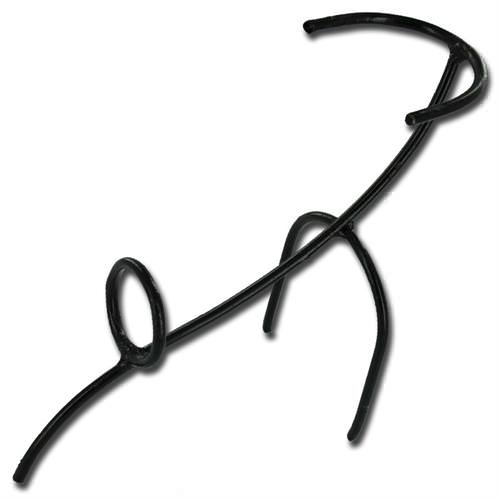 Twisted Iron Stand Black Finish For Drinking Horn - TOPHATTER'S ARMORY DEALS