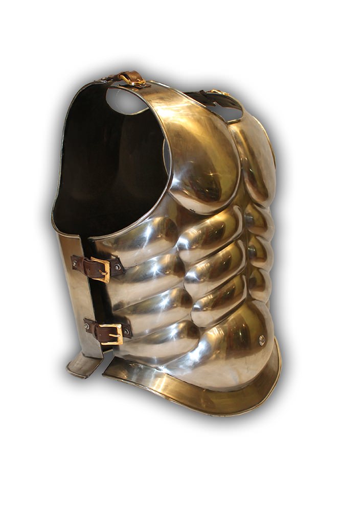 Medieval Roman Greek Muscle Body Armor Cuirass 16 Guage - TOPHATTER'S ARMORY DEALS