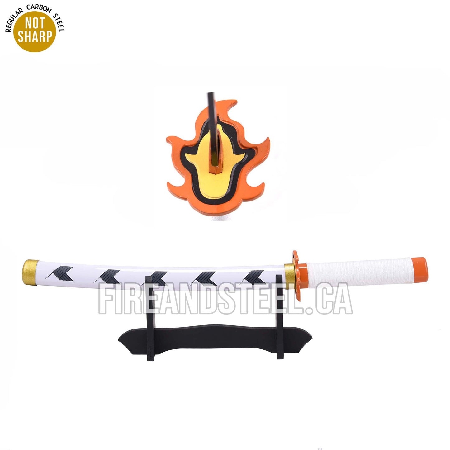 Kyojuro Rengoku's Red Nichirin Miniature Katana