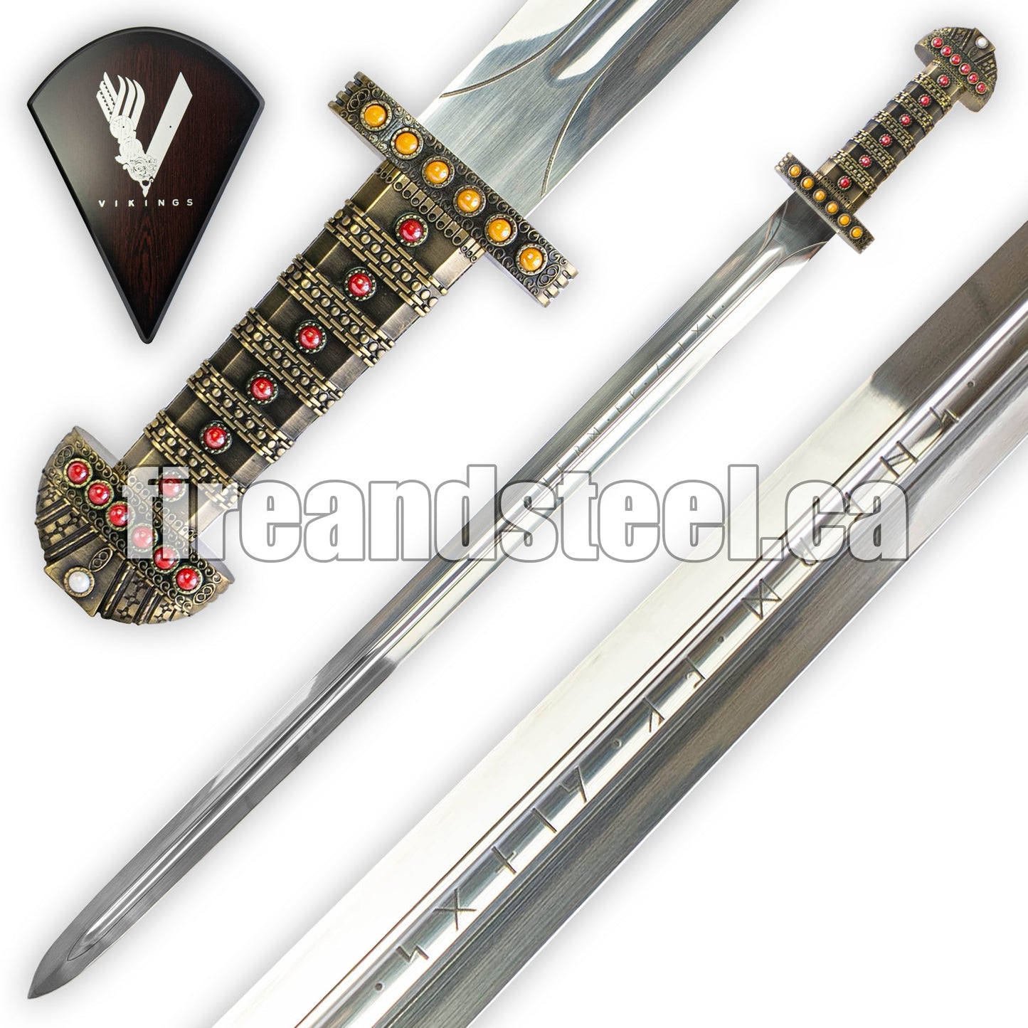 Ragnar Lothbrok and Lagertha's Sword of Kings