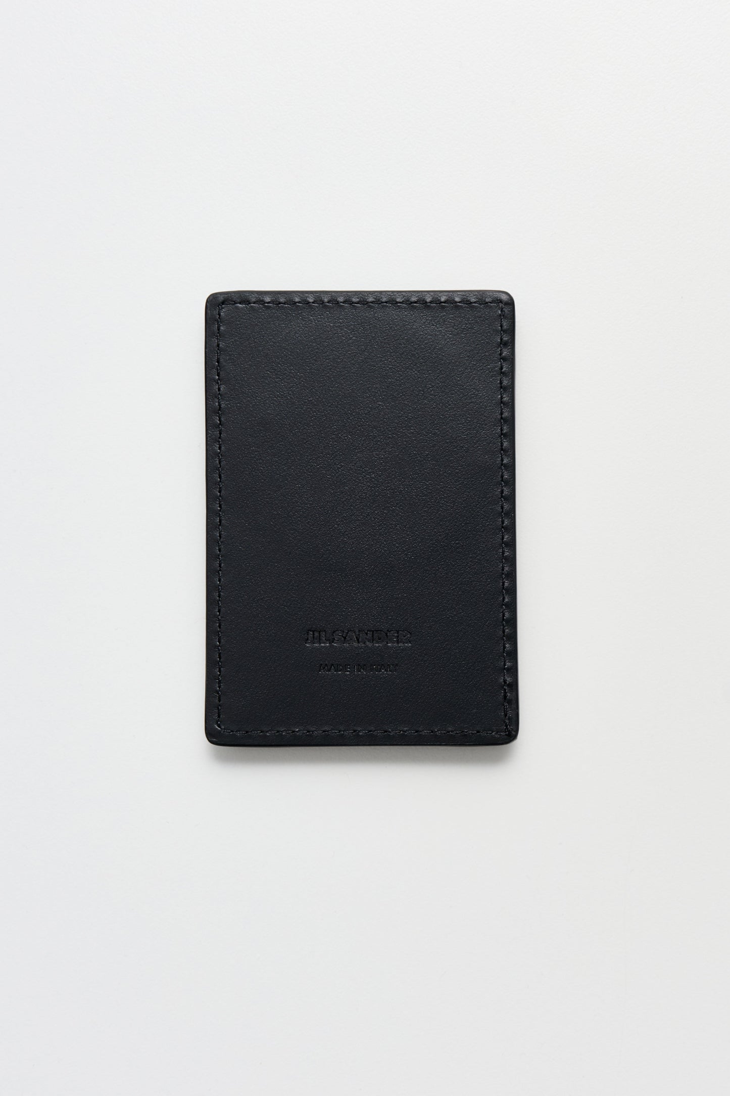 Jil Sander Magnetic Card Holder Black