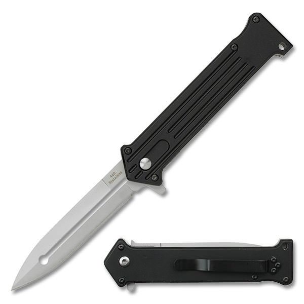 Legal Joker Spring Assisted Knife 440 Stainless Steel Blade