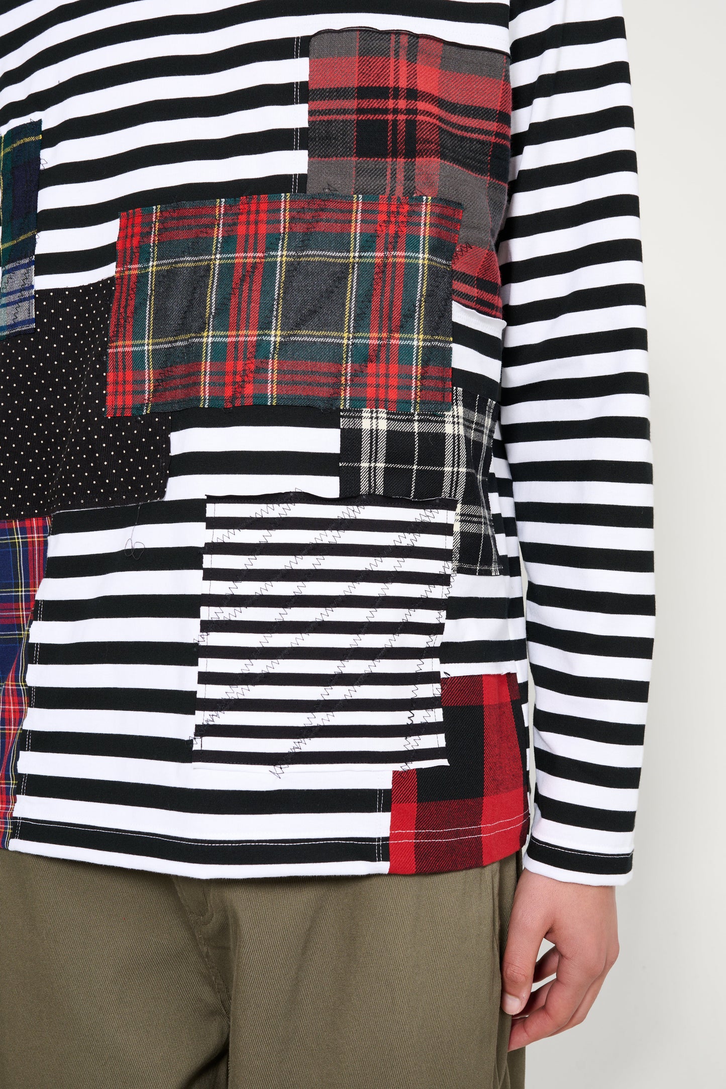 Junya Watanabe MAN T-shirt White / Black