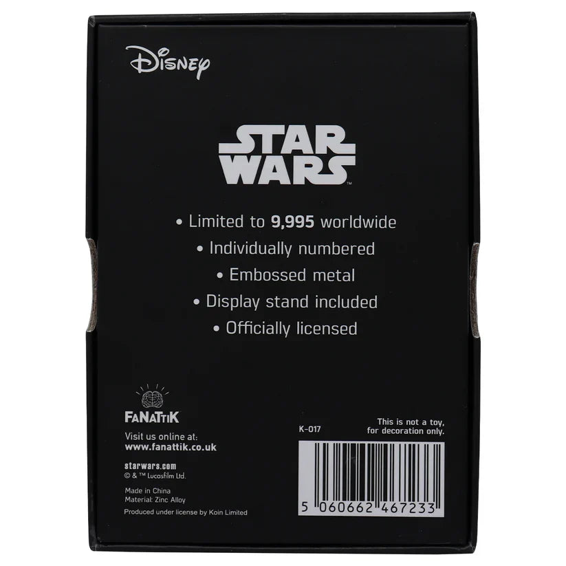 Star Wars Limited Edition Jabba the Hut Ingot