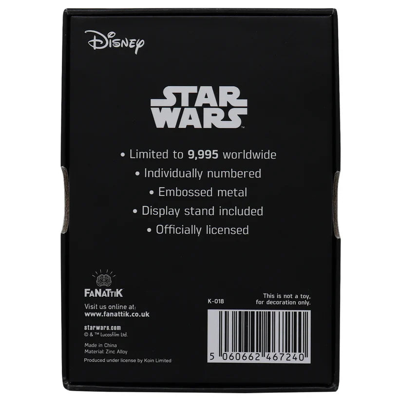 Star Wars - Limited Edition My Only Hope Collectible Ingot
