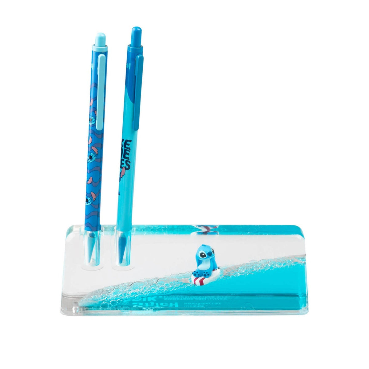 Disney Stitch – Surfing Stitch Set of 2 Pens with 3D Acrylic Stand