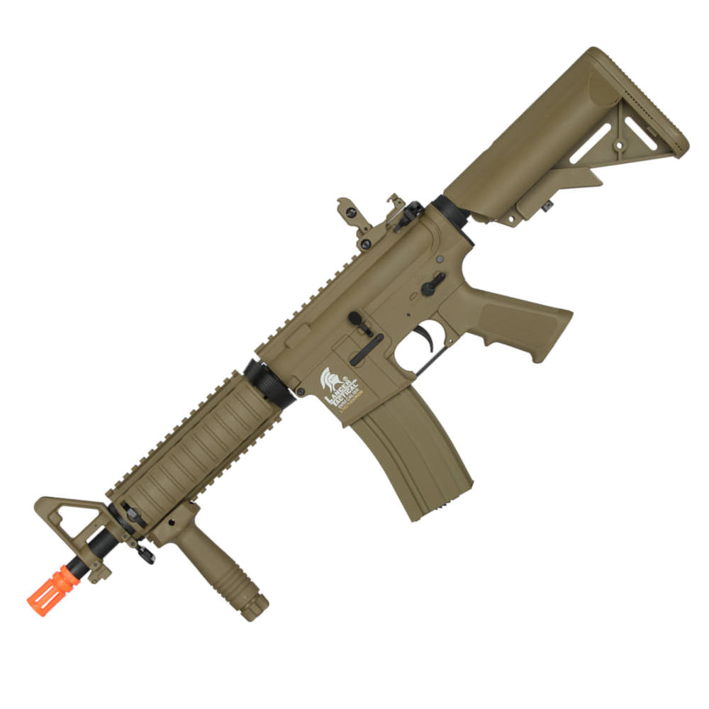 Lancer Tactical MK18 MOD 0 M4 CQB Gen 2 Airsoft Gun Tan/Dark Earth