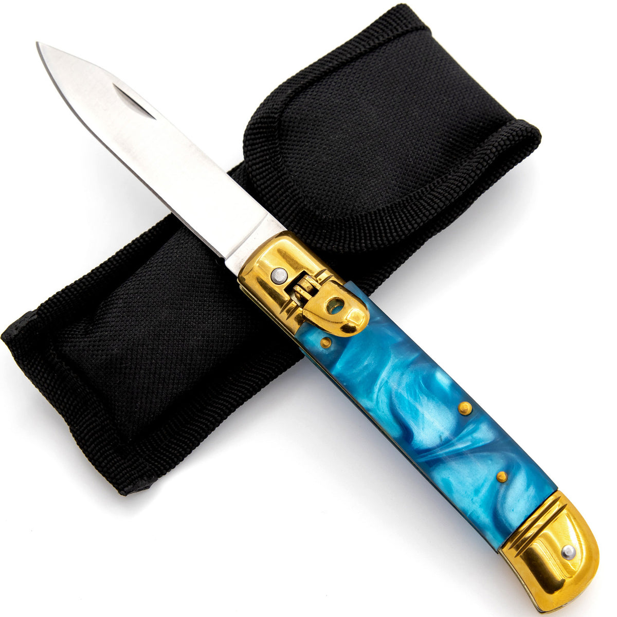 Elusive Horizon Switchblade Lever Lock Automatic Knife - TOPHATTER'S ARMORY DEALS