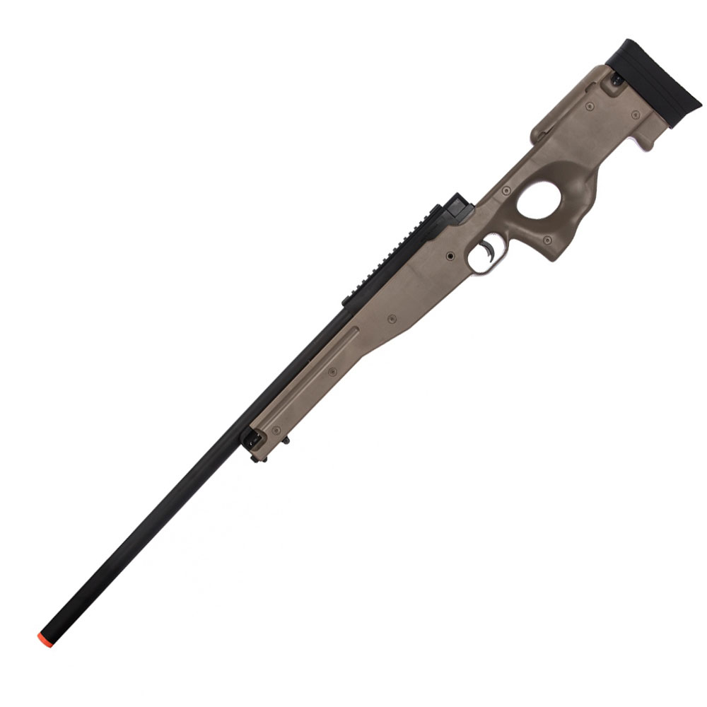 M96T L96 Bolt Action Spring Sniper Airsoft Rifle FPS 490 Tan Color