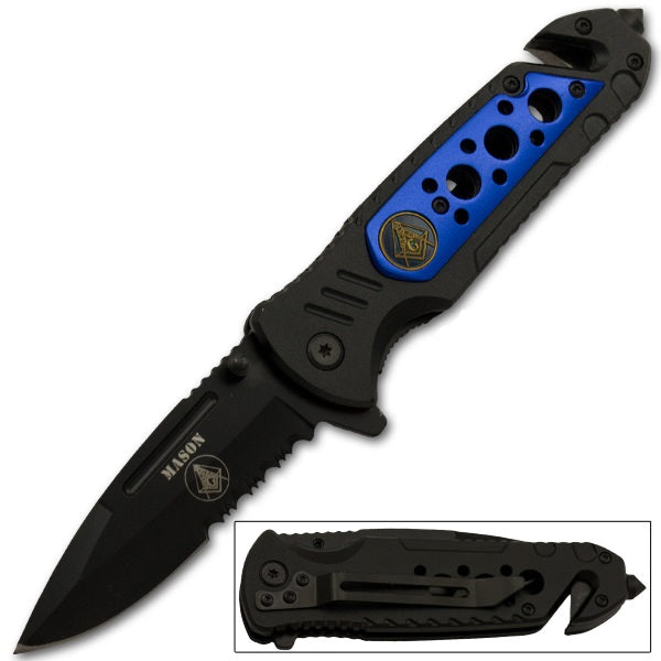 Mason Tactical Rescue Spring Assisted Knife