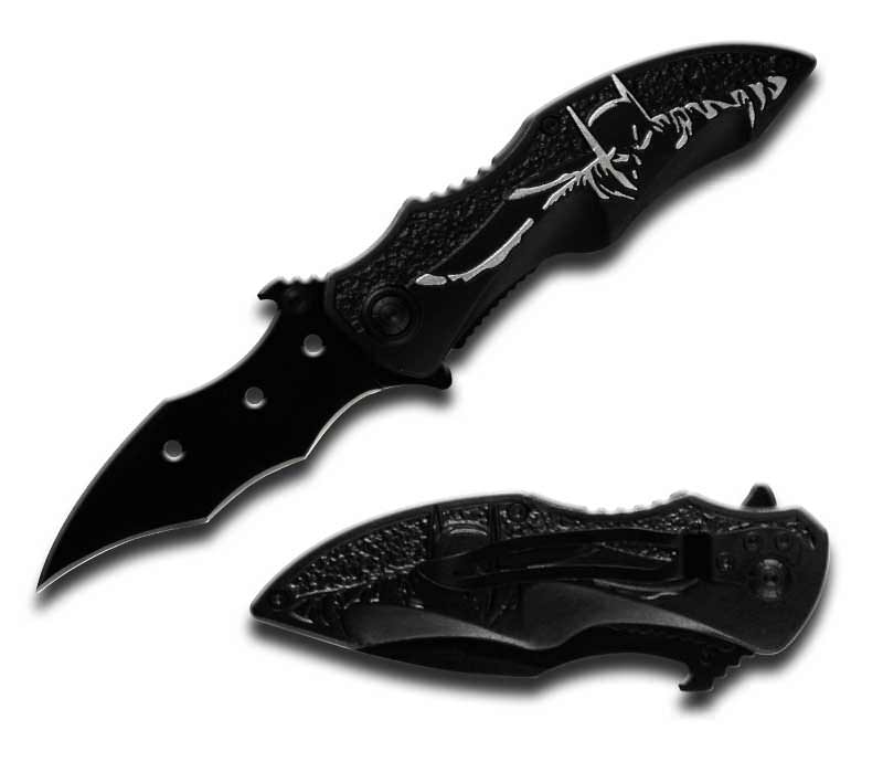 MidKnight Crusader Spring Assist Knife - TOPHATTER'S ARMORY DEALS