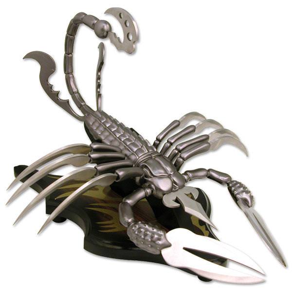 Scorpion Stinger Fantasy Knife Display