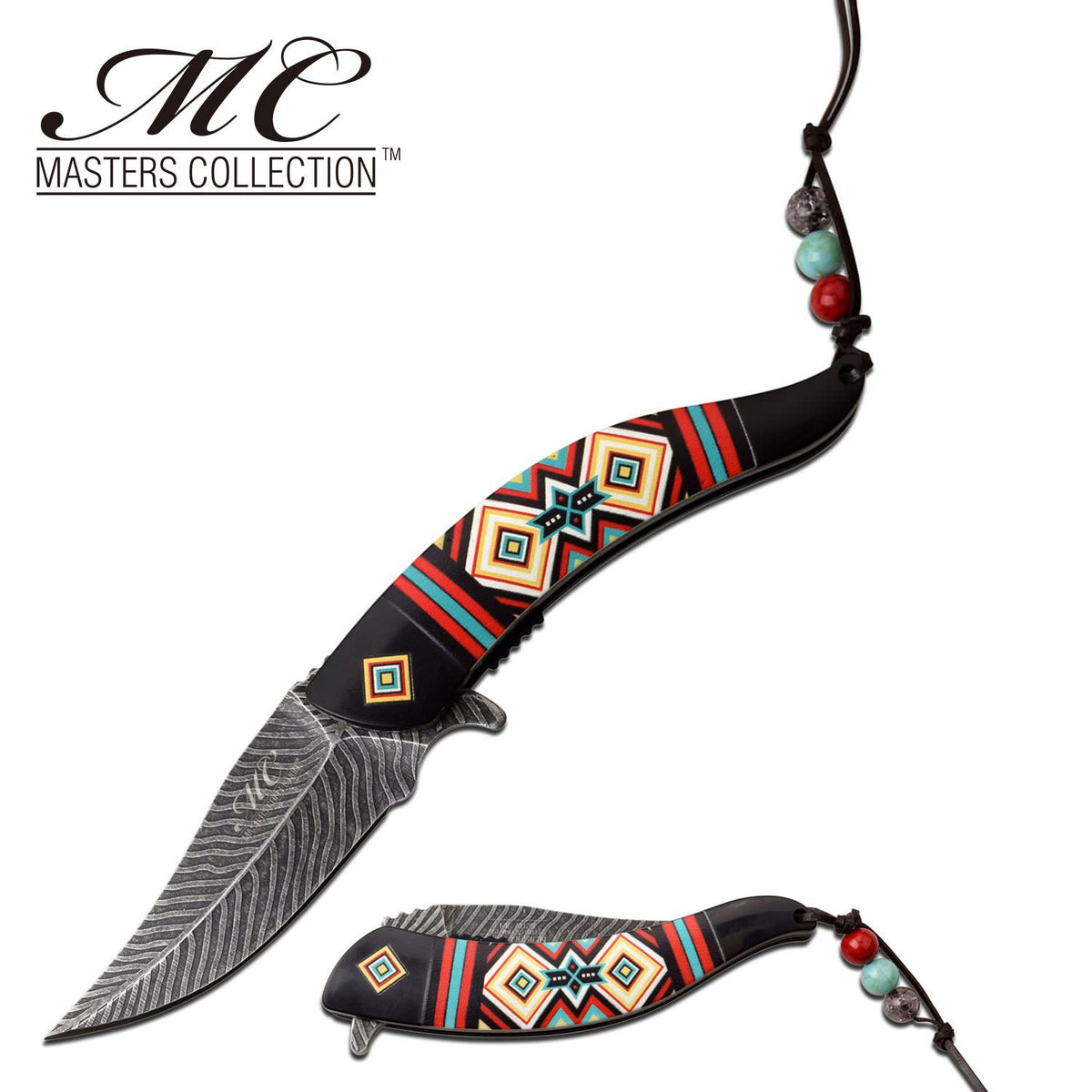 Master Collection Spring Assisted Knife 5 Inches With Black Handle - TOPHATTER'S ARMORY DEALS