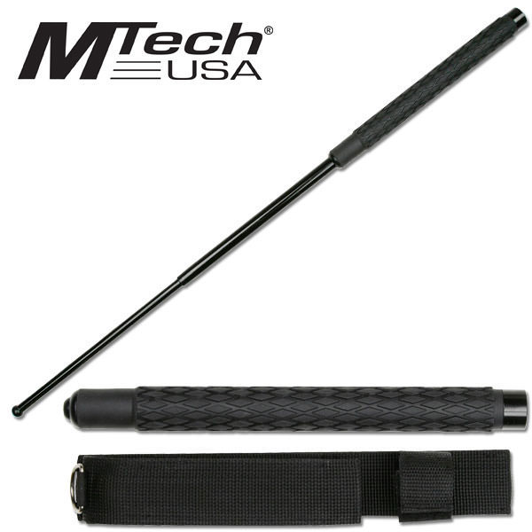 MTech Telescopic Night Watchman Steel Baton 32 Inch