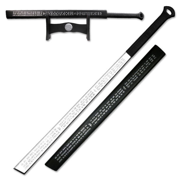 Full Tang UltraViolet Movie Sword With Scabbard And Stand