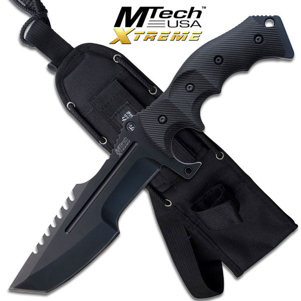 MTech Xtreme 5mm Thick Blade Hunting Tactical Military Knife Fixed Blade - TOPHATTER'S ARMORY DEALS