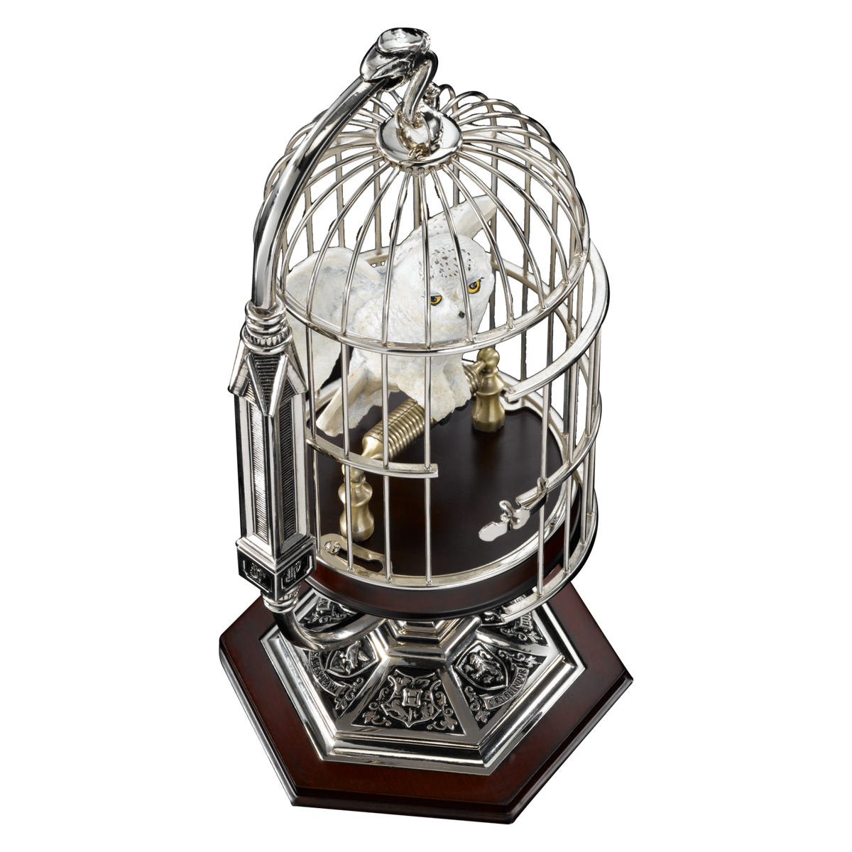 Miniature Hedwig and Cage