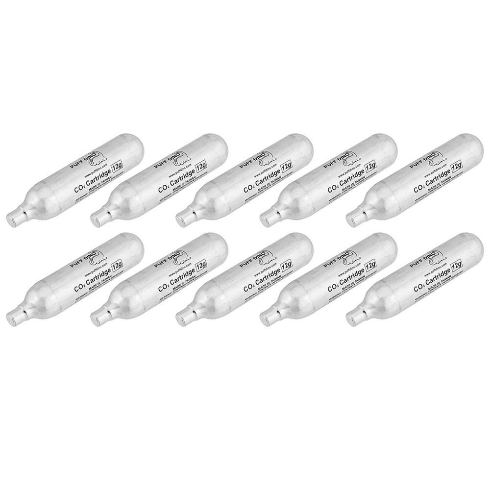 Airsoft Premium 12g CO2 Cartridge, 10 Pack - Approved For ALL CO2 GUNS