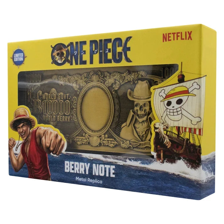 One Piece – Official 10,000 World Berry Metal Banknote