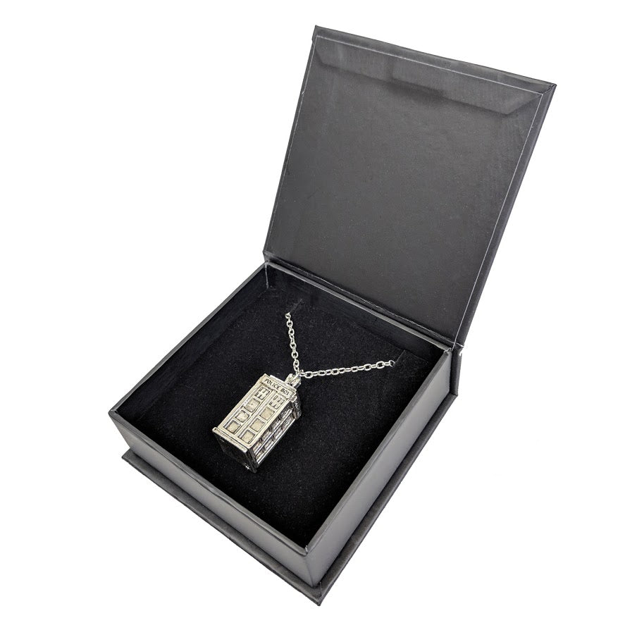 Tardis Necklace