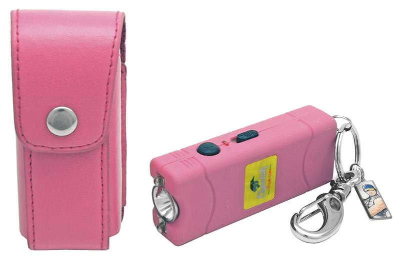 Nitro 2.5 Million Volt Stun Gun Rechargeable with LED light in Pink - TOPHATTER'S ARMORY DEALS