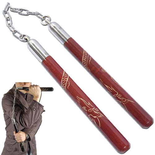 Way of the Dragon Hardwood Nunchuku