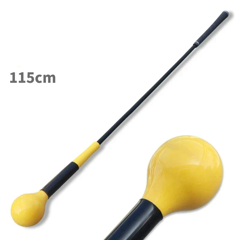 Golf Swing Practice Stick – (115CM, Yellow)