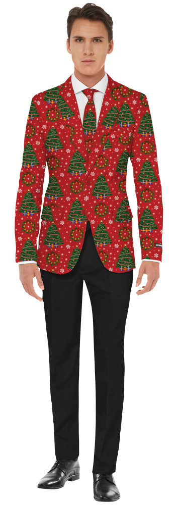 Men's Christmas Jacket & Tie