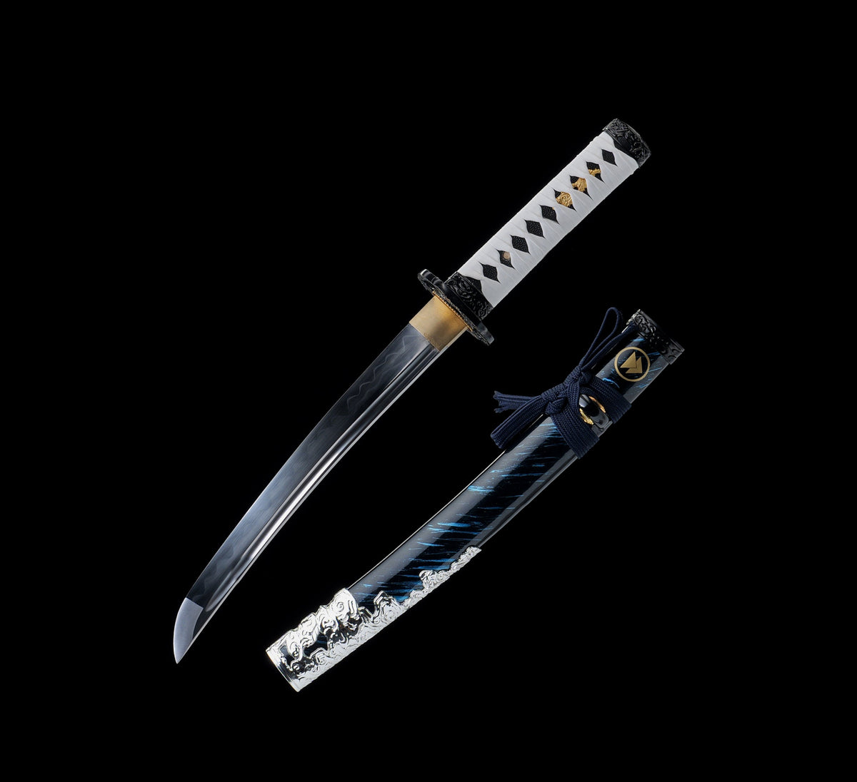 Ghost Of Tsushima - Storm of Clan Sakai Hand Forged Clay Tempered Daisho Set (Katana, Wakizashi and Tanto)
